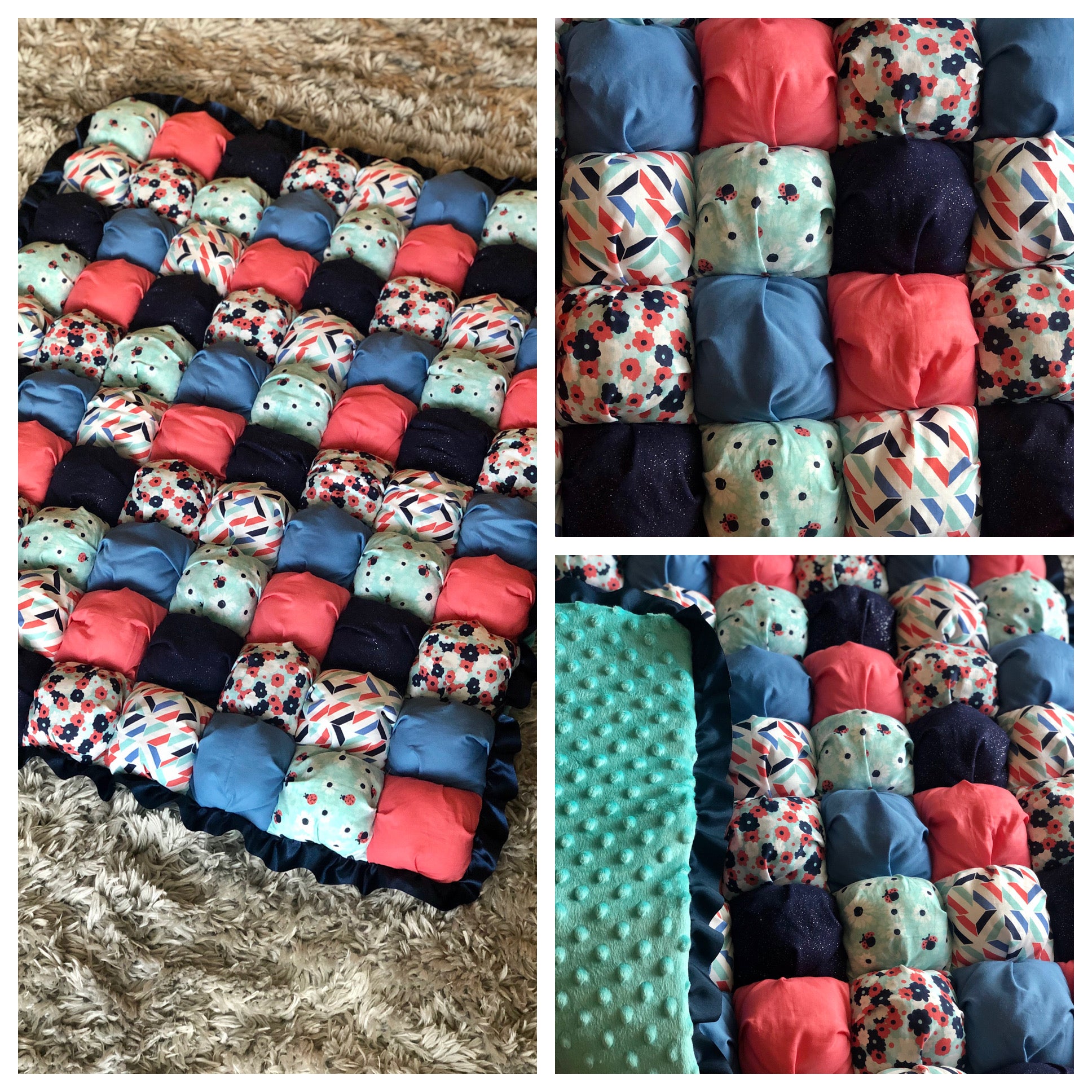 Bubble puff online quilt