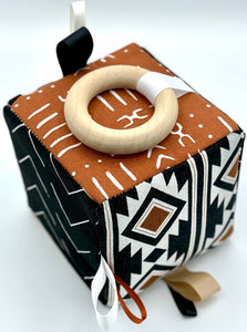 5” Tribal Sensory Fabric Block